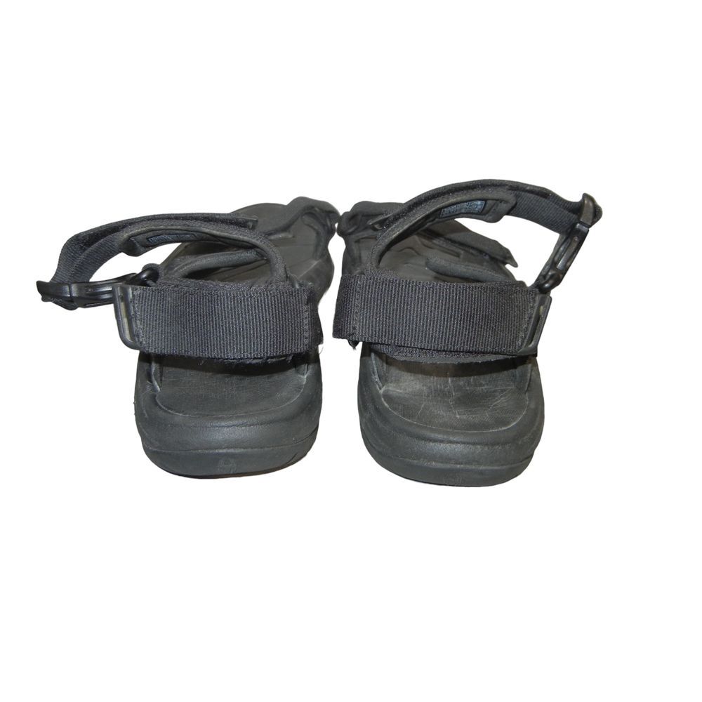 Teva Sandals Men Size 9 Hurricane Hook+Loop Sport Sandals Black Buckle 1112994 - Picture 7 of 9